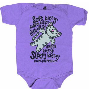 Big Bang Theory Soft Kitty Infant Bodysuit